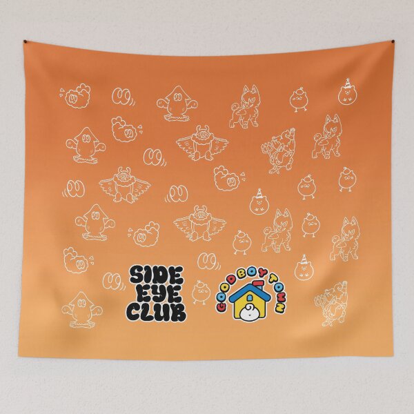 Item preview, SIDE EYE CLUB RAG designed and sold by Nick Rees.