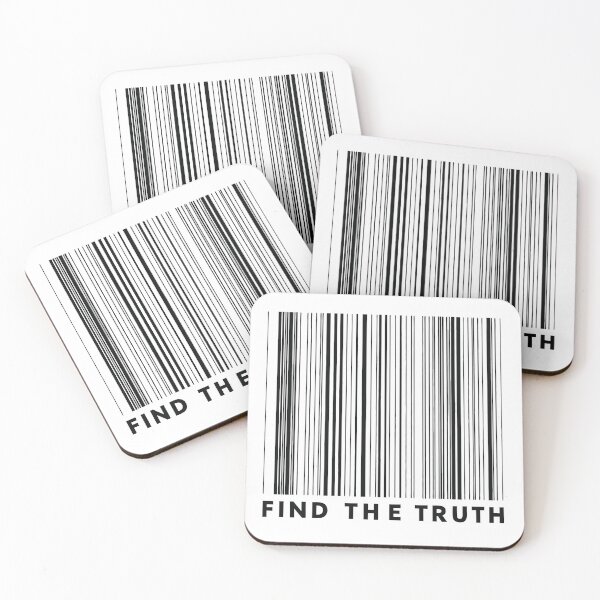 Item preview, Barcode Truth | Minimalist Spiritual Hint designed and sold by NovaProArt.