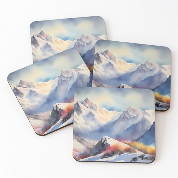 Item preview, Snowy Mountain Range designed and sold by CalmnessbyChoice.