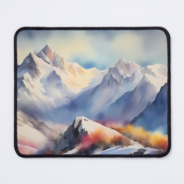 Item preview, Snowy Mountain Range designed and sold by CalmnessbyChoice.