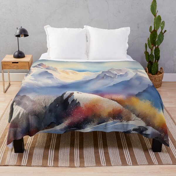 Item preview, Snowy Mountain Range designed and sold by CalmnessbyChoice.