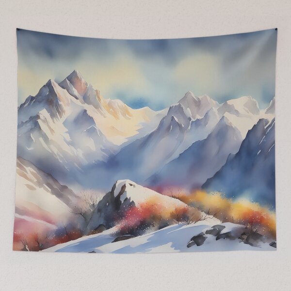 Item preview, Snowy Mountain Range designed and sold by CalmnessbyChoice.