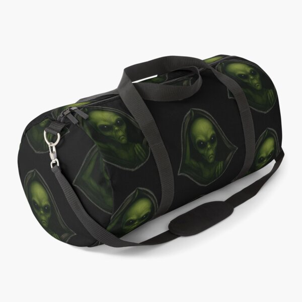 Item preview, "Alien Peeking Through Dimensions – Transparent Sticker Art" designed and sold by Abducted Treasures.