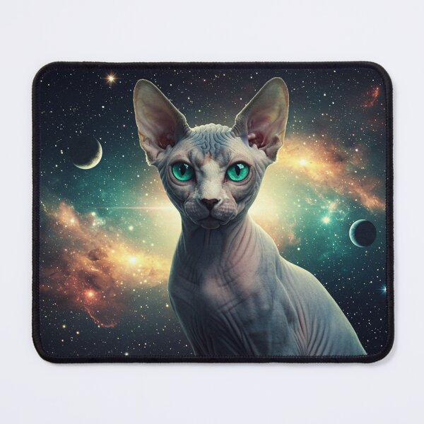 Item preview, Nebula Sphynx Cat designed and sold by Zini-ArtStudio.
