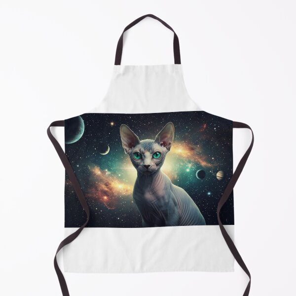Item preview, Nebula Sphynx Cat designed and sold by Zini-ArtStudio.