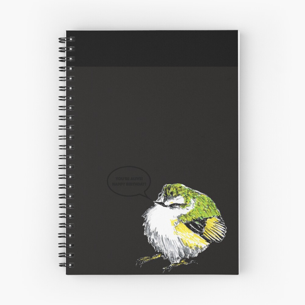 Item preview, Spiral Notebook designed and sold by Wing-Wildflower.