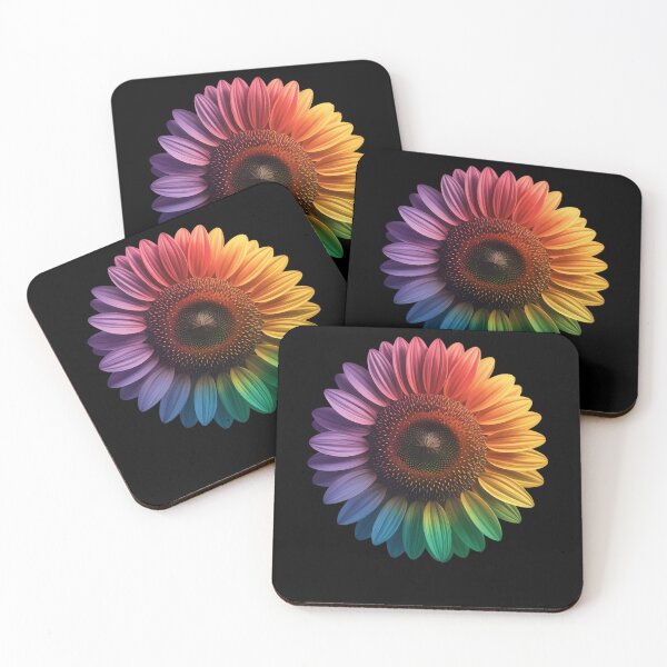 Item preview, LGBTQ Rainbow Sunflower World Flower Pride Be Equality Kind designed and sold by brynatshop.