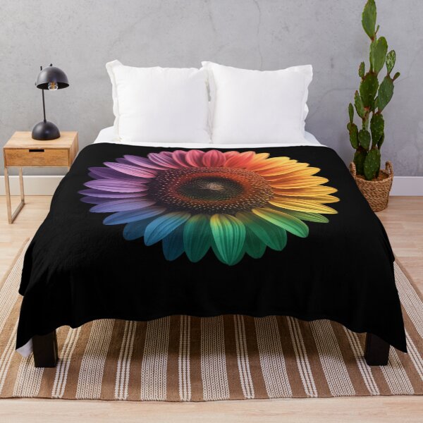 Item preview, LGBTQ Rainbow Sunflower World Flower Pride Be Equality Kind designed and sold by brynatshop.
