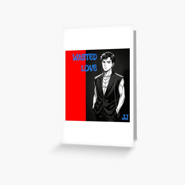 Item preview, JJ – Wasted Love | Eurovision 2025 Manga Style Portrait designed and sold by mcruzpromo.