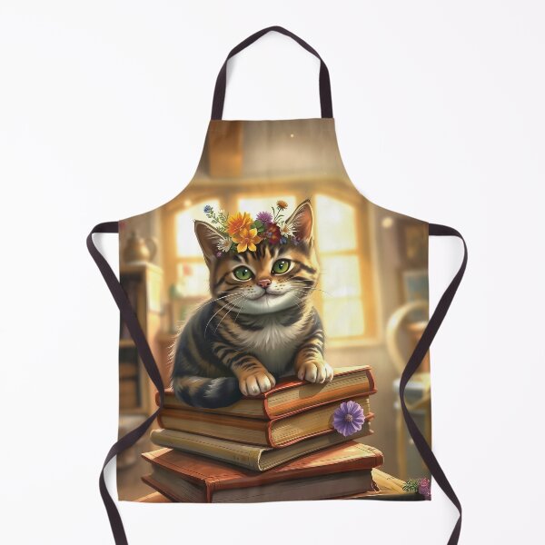 Item preview, A whimsical cat with a mischievous grin designed and sold by Marcu Ioachim.