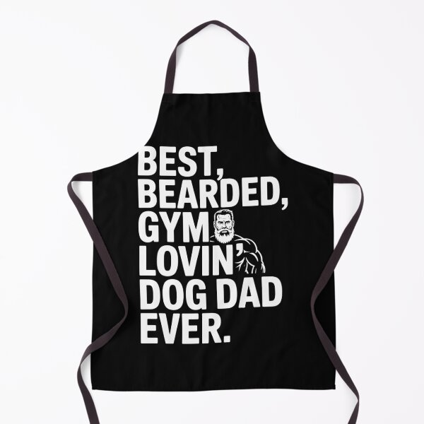 Item preview, Funny Bearded Dad Gym Lover Dog Owner Lifter Workout Gift designed and sold by brynatshop.