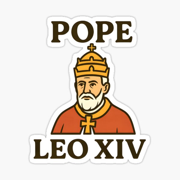 Item preview, Pope Leo XIV Historical Fiction Religious Art designed and sold by allogy.