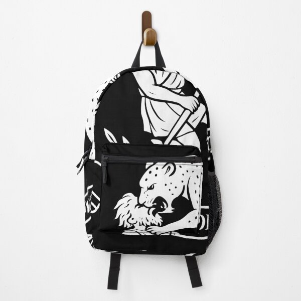 Item preview, Leopards Ate My Faces Party Flag | VENI VIDI CONSUME (White Graphic) designed and sold by ScientiaAcLabor.