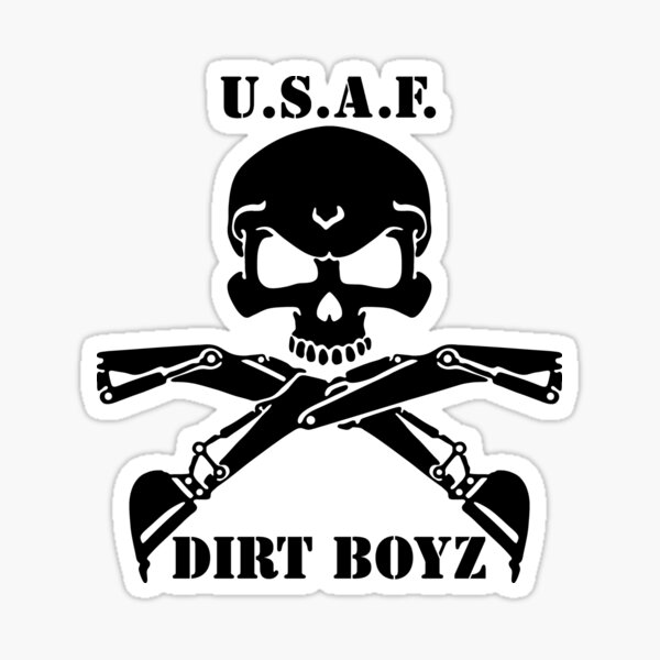Item preview, U.S.A.F. DIRTBOYZ LOGO. designed and sold by Thea B Creates.