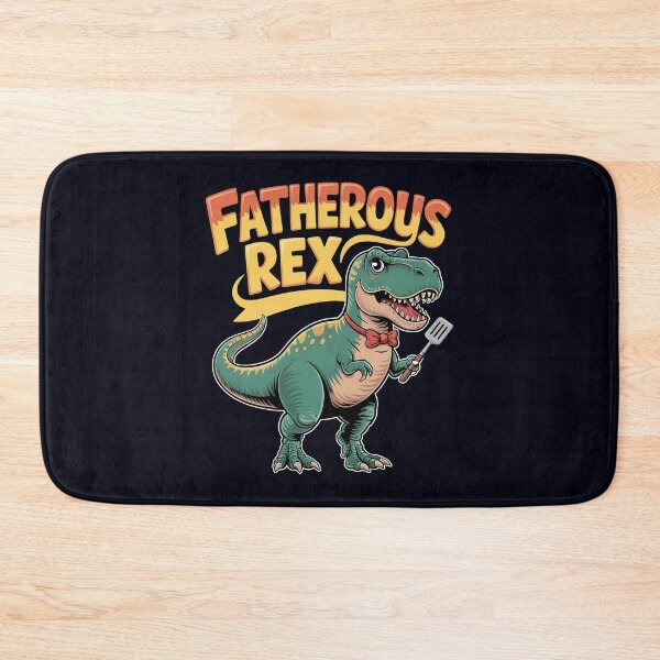 Item preview, Fatherous Rex Dinosaur Dad Gift for Father’s Day BBQ Lovers designed and sold by Taans-Creation.