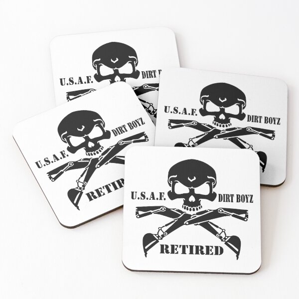Item preview, U.S.A.F. DIRTBOYZ RETIRED LOGO. designed and sold by Thea B Creates.