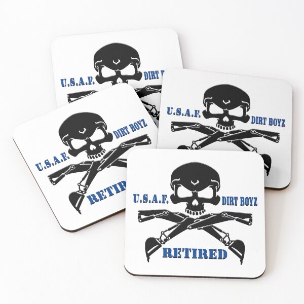 Item preview, U.S.A.F. DIRTBOYZ RETIRED LOGO. Blue designed and sold by Thea B Creates.