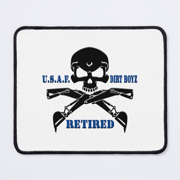 Item preview, U.S.A.F. DIRTBOYZ RETIRED LOGO. Blue designed and sold by Thea B Creates.