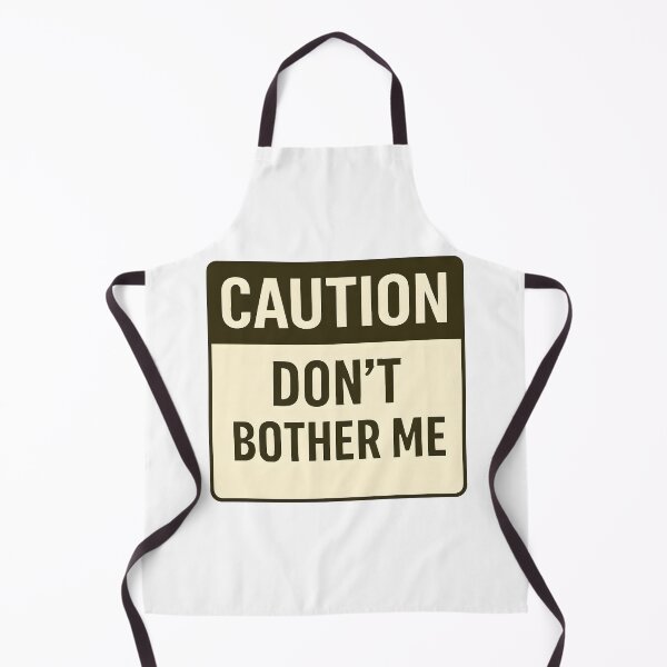 Item preview, Diseño de señal de advertencia en negrita "Precaución, no me molestes" designed and sold by allogy.