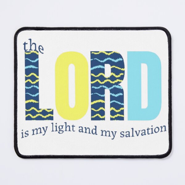 Item preview, The Lord Is My Light And My Salvation Christian Text designed and sold by DivineHaven.