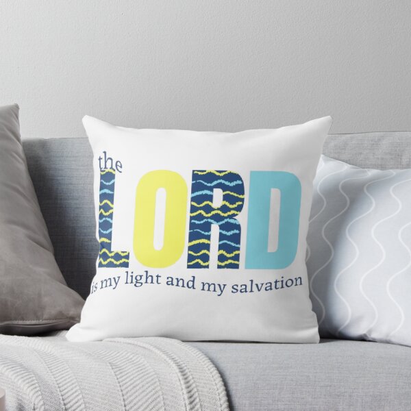 Item preview, The Lord Is My Light And My Salvation Christian Text designed and sold by DivineHaven.