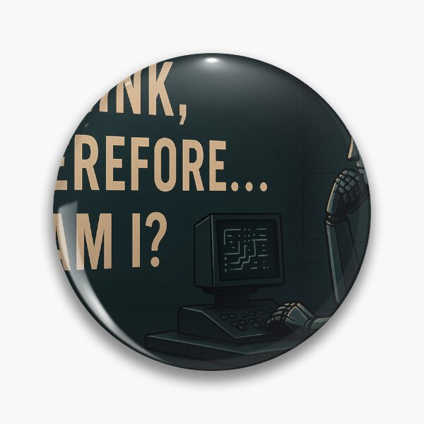 Item preview, I Think, Therefore... Am I? designed and sold by LOGOSINTERIUM.