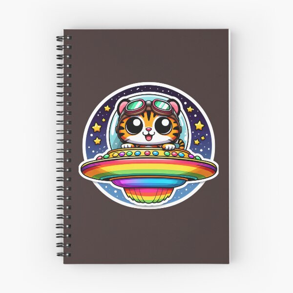 Item preview, UFO Rainbow Tiger designed and sold by ArtistEmbrace.