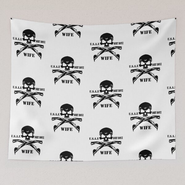Item preview, U.S.A.F. DIRTBOYZ WIFE LOGO designed and sold by Thea B Creates.