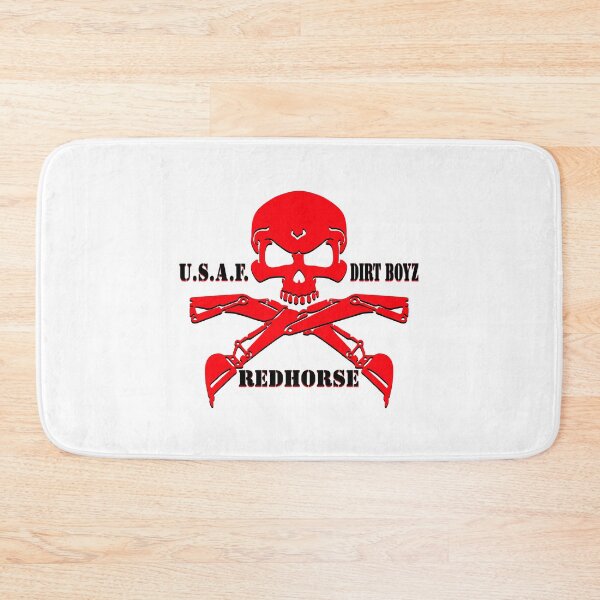 Item preview, U.S.A.F. DIRTBOYZ REDHORSE LOGO. designed and sold by Thea B Creates.