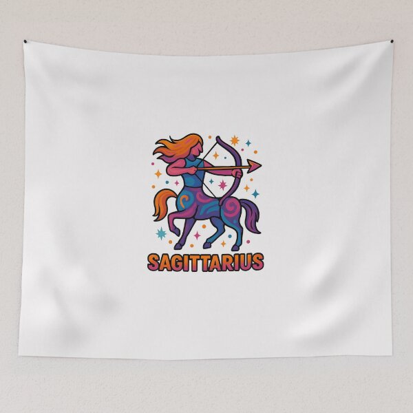 Item preview, Sagittarius Zodiac Sign T-Shirt – Adventurous & Free-Spirited Star Sign Design designed and sold by sifo2024.