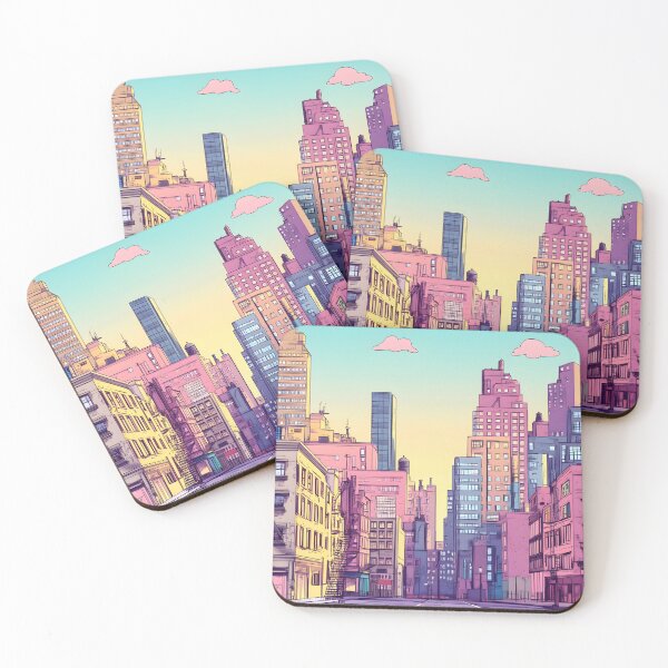 Item preview, Retro city designed and sold by Newrealis.