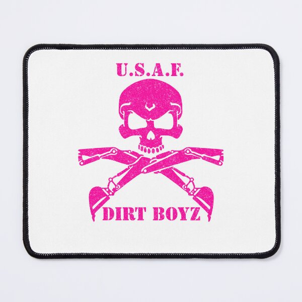 Item preview, U.S.A.F. DIRTBOYZ LOGO pink sparkles designed and sold by Thea B Creates.