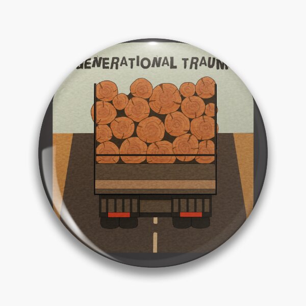 Item preview, Generational Trauma Log Truck  designed and sold by Amberein.