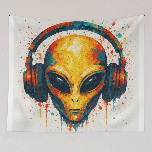 Item preview, Galactic Beats designed and sold by Abducted Treasures.