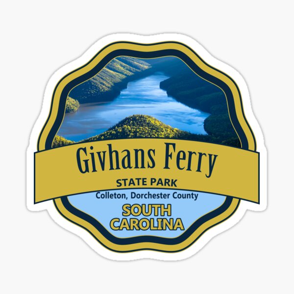 Item preview, Givhans Ferry State Park, Colleton, Dorchester County, South Carolina designed and sold by Wanderful-roads.