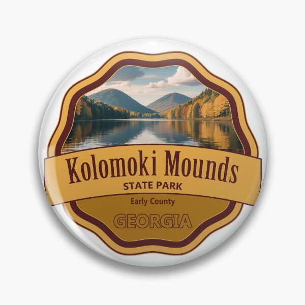 Item preview, Kolomoki Mounds State Park, Early County, Georgia designed and sold by Wanderful-roads.