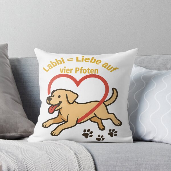 Item preview, Labbi = Liebe auf vier Pfoten – Labrador Hundeliebhaber Design designed and sold by CritterManiaUK.