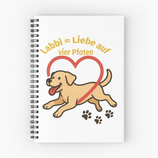 Item preview, Labbi = Liebe auf vier Pfoten – Labrador Hundeliebhaber Design designed and sold by CritterManiaUK.