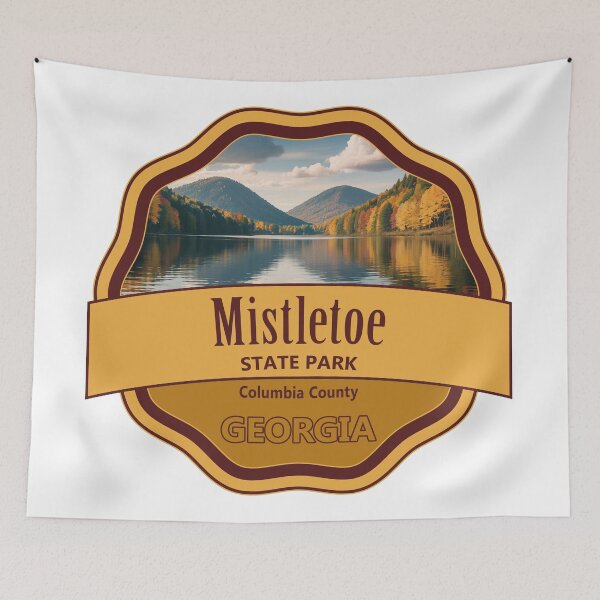 Item preview, Mistletoe State Park, Columbia County, Georgia designed and sold by Wanderful-roads.