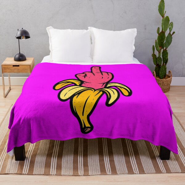 Item preview, Middle Finger Banana – Bold Fruit Parody – Offensive Pop Art Design designed and sold by VIBE CRAFT STUDIO.