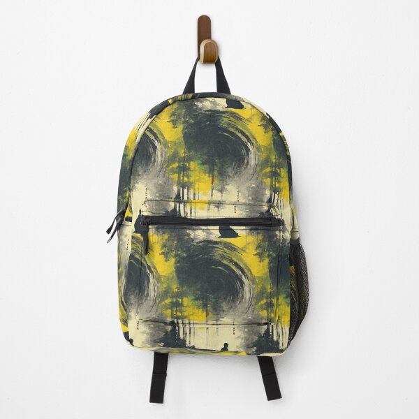 Item preview, Glowing Spirit Centered in Minimalist Ink Scene designed and sold by Piotrek0001.