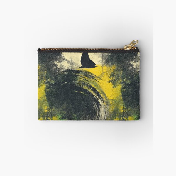Item preview, Glowing Spirit Centered in Minimalist Ink Scene designed and sold by Piotrek0001.