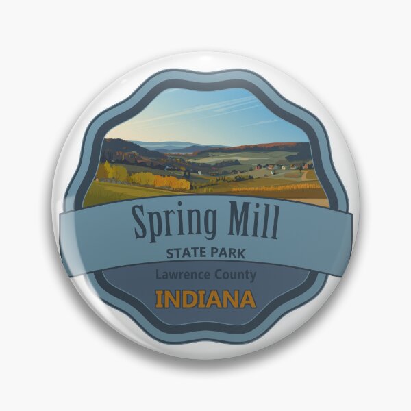 Artikelvorschau, Spring Mill State Park, Spring Mill, Indiana entworfen und verkauft von Wanderful-roads.