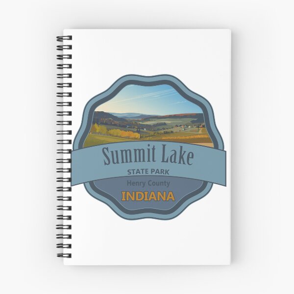 Item preview, Summit Lake State Park, Summit Lake, Indiana designed and sold by Wanderful-roads.