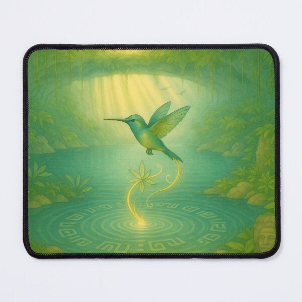 Item preview, Cenote Light & Hummingbird Flight designed and sold by mia-miranda.