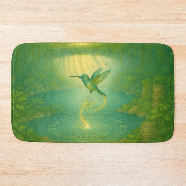 Item preview, Cenote Light & Hummingbird Flight designed and sold by mia-miranda.