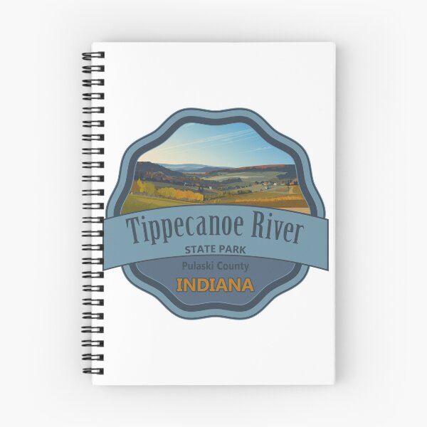 Item preview, Tippecanoe River State Park, Tippecanoe River, Indiana designed and sold by Wanderful-roads.