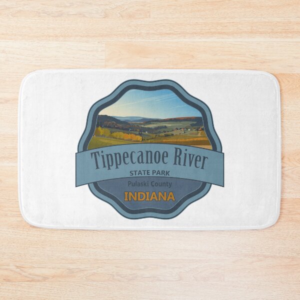 Item preview, Tippecanoe River State Park, Tippecanoe River, Indiana designed and sold by Wanderful-roads.
