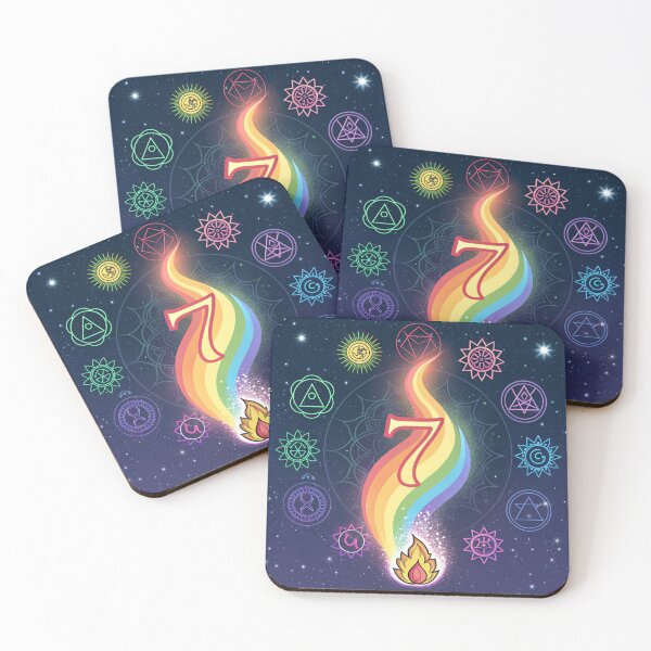 Item preview, Lucky number 7 witch chakras designed and sold by Lucky 777.