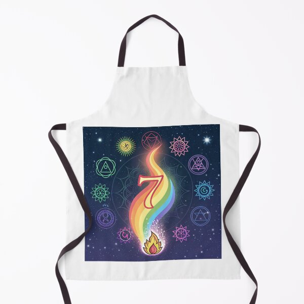 Item preview, Lucky number 7 witch chakras designed and sold by Lucky 777.